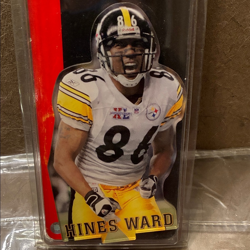 NFL Hines Ward Acrylic Standup with Mirror Back - Picture 2 of 5